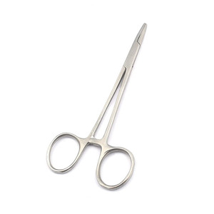 Mâchoire lisse sur mesure 5 ''porte-aiguille Webster en acier inoxydable Instruments chirurgicaux fabrication directe en usine - Product Image 4