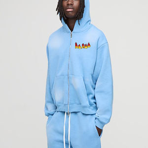 Sudadera con Capucha Unisex de Corte Regular, Estilo Hip-Hop, con Logotipo 3D, Informal, de Forro Polar, 100% Algodón Transpirable para Hombre, Venta al Por Mayor - Product Image 5