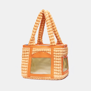 Portadores de mascotas portátiles y ajustables de lujo, mochila de transporte de animales <span class=keywords><strong>para</strong></span> <span class=keywords><strong>perros</strong></span> y gatos con arnés de malla transpirable, transportador de gatos - Product Image 2