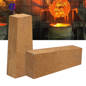 Mattoni Refrattari Duri in Periclase: Nuovi Mattoni in Magnesite per Pareti Laterali di Cucchiaini in Acciaio, Cottura a Forno, a Grana Densa, Resistenti agli Urti - Product Image 1