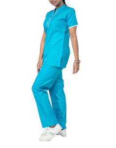 Vente en gros d'uniformes d'hôpital élégants, ensembles de blouses médicales, tissu jersey pour infirmières, personnalisable, combinaison de travail à manches courtes unisexe - Product Image 1