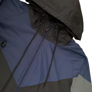 Survêtement en nylon personnalisé pour hommes ensemble de jogging de sport avec fermeture éclair ensemble cargo coupe-vent deux pièces veste en jersey survêtement de jogging pour hommes - Product Image 4