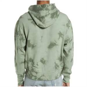 Sweat à capuche pour homme, automne-hiver, vente chaude, couleur unie personnalisée, streetwear, tricoté, décontracté, polaire - Product Image 2