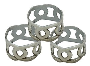 Polished Brass Napkin Ring With Light Weight Handmade Napkin Ring for Your Dinning Table & Wedding Parties Its Modern Style - Product Image 6