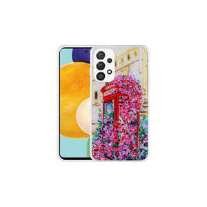 Étui de téléphone en silicone brillant à motif marguerite de luxe pour Samsung Galaxy A23, coque protectrice brillante avec protection de l'appareil photo - Product Image 2