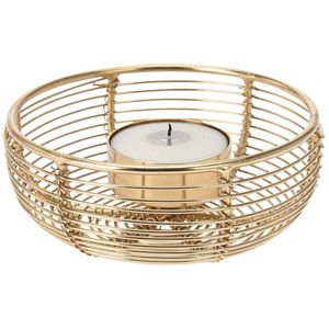 Bougeoirs votifs décoratifs en métal pour la maison ou l'événement Décoration de Noël inspirée de la nature Pots de bougies en métal uniques - Product Image 2