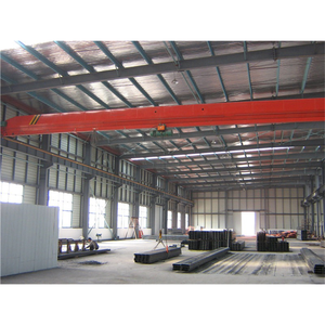 Kit bangunan bengkel logam gudang penyimpanan pertanian struktur baja prefabrikasi murah Tiongkok - Product Image 4