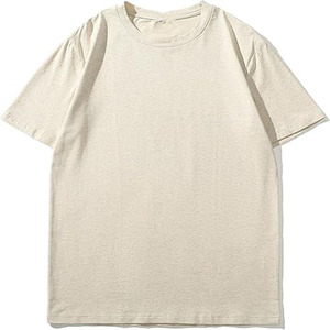 Camisetas Unisex de algodón 100% en blanco, venta al por mayor, Camiseta de cuello redondo para hombre, camiseta de manga corta de alta calidad para hombre - Product Image 6