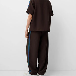Casual Wear <b>Men's</b> Clothing Breathable <b>Baggy</b> <b>Trousers</b> 2025 Top Trending <b>Men</b> <b>Baggy</b> Straight <b>Trouser</b> - Product Image 2