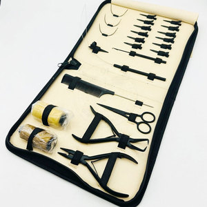 Salon Hair Weft <b>Extension</b> Tool Kit For Application Styling And Daily Hair Work Use <b>Cheap</b> Price Durable Material - Product Image 1