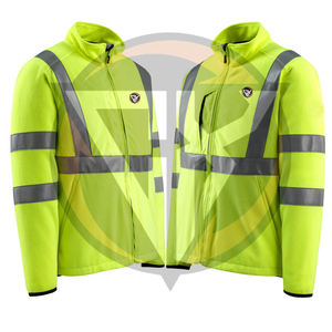 Chaqueta de seguridad personalizada de alta visibilidad con logotipo reflectante de buena calidad chaqueta de seguridad personalizada - Product Image 6