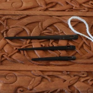 Aguja de Bordar de Cuerno de Búfalo, Aguja de Bordar Puntiaguda para Lana y Hilo, Accesorio de Costura Duradero para Tufting y Costura - Product Image 5