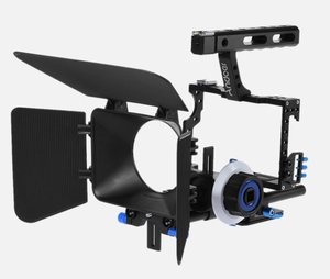 (HY) Andoer Caméra Caméscope Vidéo Cage Rig Kit Film Making System. - Product Image 1