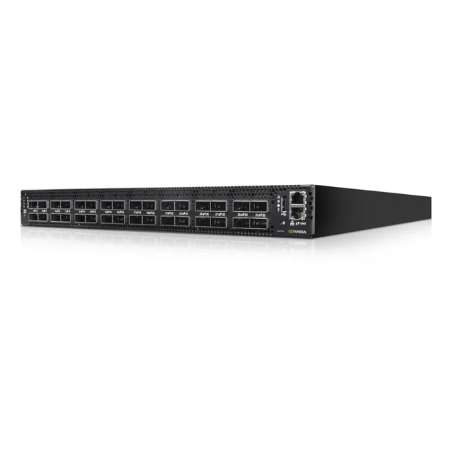 New in Stock for NVIDIA Mellanox MSN4700-WS2RO Spectrum-3 Based 400GbE 1U Open 32x400GbE Network Switch Fiber Optic Ethernet Gig