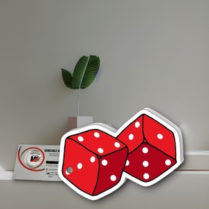 Outil d'extension de cils magnétique en acrylique rouge à marque privée, écologique, réutilisable, en forme de fleur, de diamant, d'ovale - Product Image 2