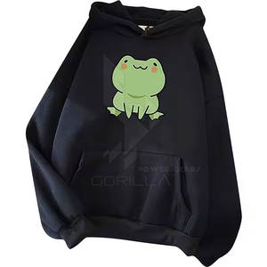 เสื้อฮู้ดสตรีทแวร์สุดเท่ห์ สีและผ้าสั่งทำได้ ระบายอากาศดี เหมาะสำหรับฤดูหนาว มีโลโก้ด้านหน้า - Product Image 4