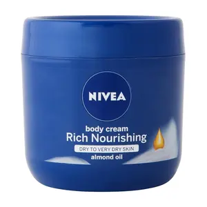 Nivea ricca crema nutriente per il corpo pelle secca olio di mandorle 400 ml