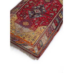 Alfombras de Lana Anudadas a Mano Nuray en Rojo Naranja con Patrón Rectangular de Medallones para el Hogar-Pae-4109 para Sala de Estar y Dormitorio de Adolescentes, Tamaño 9x12 - Product Image 2