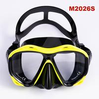 Masque de plongée en apnée, verre trempé transparent, pour adultes, natation, sports nautiques, plongée libre, équipement de plongée