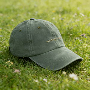 Casquette de baseball sportive verte délavée style vintage, broderie personnalisée, toile légère et respirante, boucle réglable en cuivre argenté courante - Product Image 6