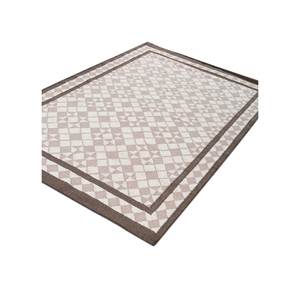 Alhambra Ivory Flat Weave Wool <b>Rugs</b> Geometric Handmade Rectangle <b>Rugs</b> for Home for Living Room Bedroom Hallway-Model ADWL-13164 - Product Image 2
