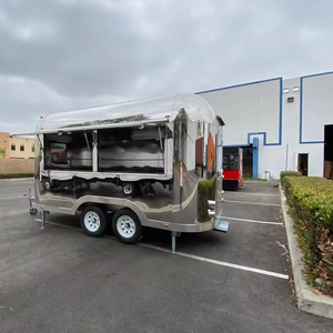 Chariot mobile de nourriture bon marché pour fruits et lait avec fonction de collation à vendre - Product Image 1