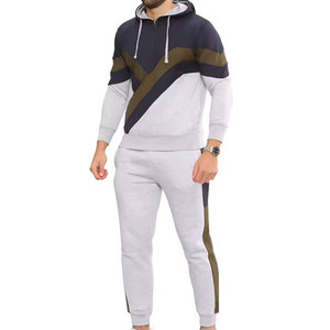 Ensemble de jogging pour homme de haute qualité, sur mesure, en gros, grande taille, vêtements de sport techniques, 100% coton, survêtement pour homme - Product Image 2