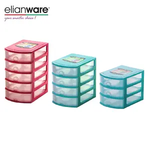 Elianware Plastic Multipurpose Kleine Lade Kantoor Stationaire Organisator Ingedeeld Opbergdoos Kantoor Afneembare Kast