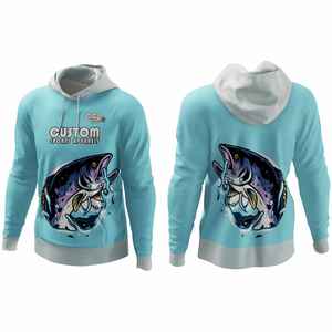 2026 New Vintage Sublimation Printing Comfortable Breathable Full Sleeve Silicone Logo Print Men's <b>Fish</b> Hunting <b>Sweet</b> Shirts - Product Image 1