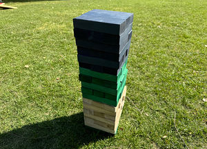 Jeux <span class=keywords><strong>de</strong></span> société personnalisés pour adultes : Blocs <span class=keywords><strong>de</strong></span> construction à empiler, <span class=keywords><strong>Jeu</strong></span> <span class=keywords><strong>de</strong></span> tour instable, Jouets durables et amusants pour toute la famille - Product Image 2