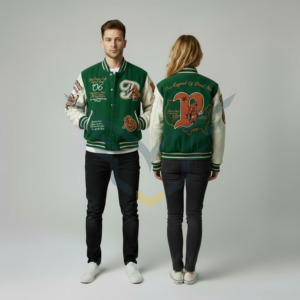 OEM ODM Toàn Bộ Bán Chenille Thêu Logo Mùa Đông Len Varsity Áo Khoác Tùy Chỉnh Cao Đẳng Bóng Chày Áo Khoác Cho Nam Giới - Product Image 6