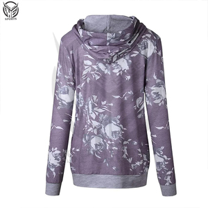 Sudadera con Capucha para Mujer, Diseño Nuevo, Corte Regular, Impresión de Logotipo Personalizada por Sublimación, Impermeable, Ecológica, Color Personalizado - Product Image 6