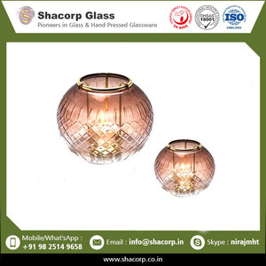 Meilleure vente Bougie bol en cristal avec diamant Design Bougie de luxe diamant au prix de gros - Product Image 2