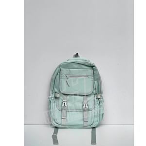 Mochila de ocio con diseño de empalme a la moda, de gran capacidad Unisex mochila de viaje, mochilas escolares para jóvenes para uso diario - Product Image 4