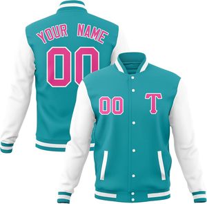 Vestes classiques Varsity Letterman Corps en laine, manches en PU, patchs personnalisés, usine de veste universitaire en gros - Product Image 3