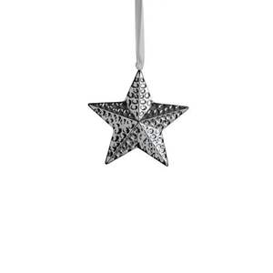 Dark Galvanized Iron Handmade High Quality Custom Design Rustic Finished <b>Christmas</b> <b>Hanging</b> Ornament <b>Tree</b> Holiday Decoration - Product Image 4