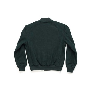แจ็คเก็ตเบสบอลแบบ Letterman สำหรับผู้ชาย ดีไซน์ OEM ผลิตตามสั่ง ทำจากผ้า Melton ขนสัตว์แท้ ปักโลโก้ด้วยไหมเชนิลล์ สไตล์ Bomber เหมาะสำหรับฤดูหนาว - Product Image 6