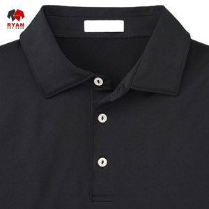 Chemises polo personnalisées Ryan Pro Gear pour hommes avec logo personnalisé, tissu respirant, séchage rapide, design ODM - Product Image 3