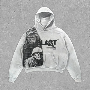 Sudadera con Capucha Personalizada para Hombre, 450Gsm 500Gsm, Forro Polar, Impermeable, Invierno, Corte Regular, Peso Pesado 400 450 500 Gsm, Algodón con Logotipo Personalizado - Product Image 2