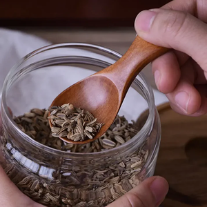 Cuchara de madera de estilo japonés ecológica de diseño moderno hecha a mano, cuchara de 15ml de capacidad para servir té, café, sal en fiestas - Product Image 4
