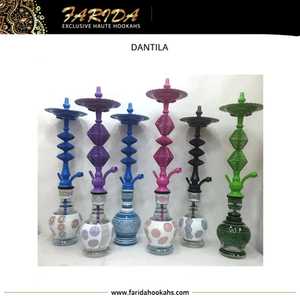 Farida luxe édition limitée Shisha narguilé Unique galvanisé tissé fils en laiton narguilé ensemble Style arabe pour une utilisation Chicha - Product Image 6