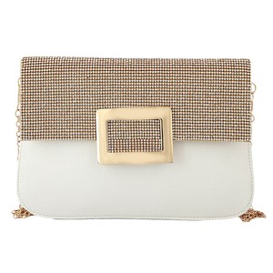 Bolso de mano elegante para mujer 6560 - Blanco roto - Product Image 3