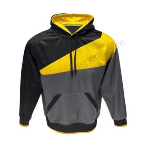 Nuevo estilo de color personalizado Hombres Sublimación Sudadera con capucha Etiqueta privada Mejor precio Jersey algodón mezclado Hombres Sublimación Sudaderas con capucha - Product Image 3
