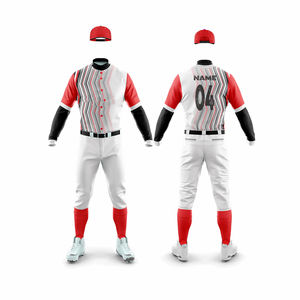 Uniforme de béisbol personalizado Logotipo de su equipo Ropa de béisbol Uniforme de béisbol para hombres - Product Image 1
