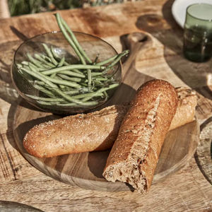 Tabla de Cortar Redonda de Madera - Product Image 1