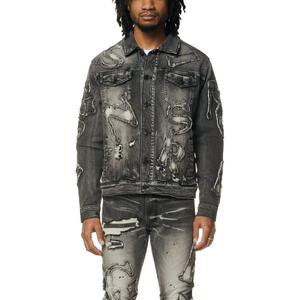 Jeans, chemises et pantalons en denim personnalisés de haute qualité pour hommes, femmes et unisexe, ensemble en denim écologique pour hommes en vente - Product Image 3
