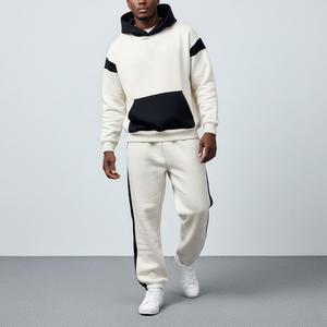 Survêtement streetwear à capuche pour homme, personnalisé, effet délavé, motif uni, 100 % coton, production sous marque privée et prix de gros - Product Image 5