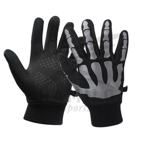Gants de golf pour hommes de haute qualité, légers, antidérapants, à doigts entiers, design unique, couleur unie, logo personnalisé, cuir véritable pour le sport - Product Image 2