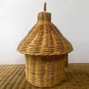 Nids en rotin faits à la main pour oiseaux, Bali, nid en osier pour oiseaux, extérieur, suspendu, nid pour oiseaux sauvages - Product Image 3