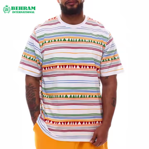 เสื้อยืดพิมพ์ลายดิจิทัลสำหรับผู้ชาย ผ้าฝ้าย 100% เสื้อเปล่าสำหรับโฆษณา สั่งทำได้ตามต้องการ โปรโมชั่น เสื้อทรงหลวม คอโอ ไหล่ตก เป็นมิตรกับสิ่งแวดล้อม - Product Image 5